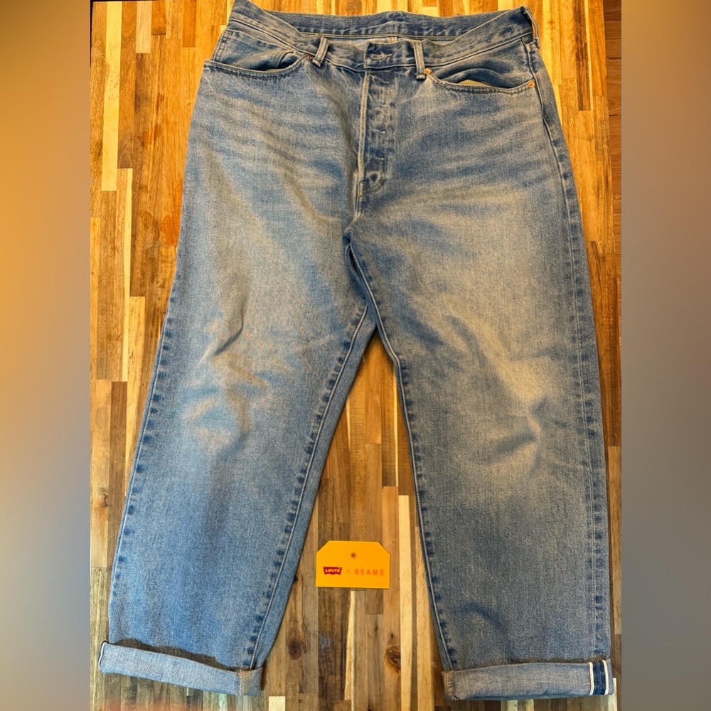 LEVI'S X BEAMS SUPER WIDE V2 JEANS